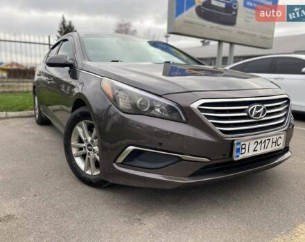 Коричневый Хендай Соната, объемом двигателя 2.36 л и пробегом 140 тыс. км за 8699 $, фото 1 на Automoto.ua