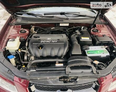 Червоний Хендай Соната, об'ємом двигуна 2 л та пробігом 125 тис. км за 7000 $, фото 36 на Automoto.ua