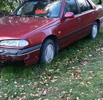 Червоний Хендай Соната, об'ємом двигуна 2 л та пробігом 270 тис. км за 1200 $, фото 1 на Automoto.ua