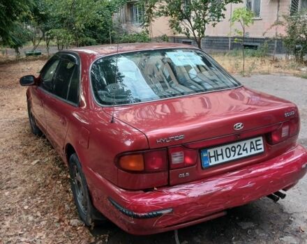 Червоний Хендай Соната, об'ємом двигуна 2 л та пробігом 1 тис. км за 1500 $, фото 4 на Automoto.ua
