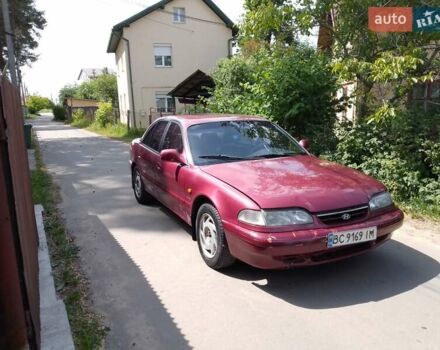 Красный Хендай Соната, объемом двигателя 3 л и пробегом 230 тыс. км за 1300 $, фото 8 на Automoto.ua