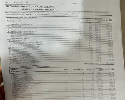 Красный Хендай Соната, объемом двигателя 2.4 л и пробегом 330 тыс. км за 4500 $, фото 20 на Automoto.ua