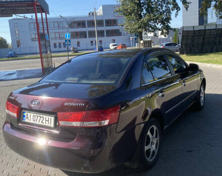 Красный Хендай Соната, объемом двигателя 2 л и пробегом 278 тыс. км за 5000 $, фото 10 на Automoto.ua