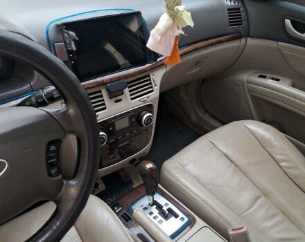 Красный Хендай Соната, объемом двигателя 2.36 л и пробегом 270 тыс. км за 6000 $, фото 4 на Automoto.ua