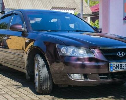 Червоний Хендай Соната, об'ємом двигуна 2 л та пробігом 198 тис. км за 6500 $, фото 10 на Automoto.ua
