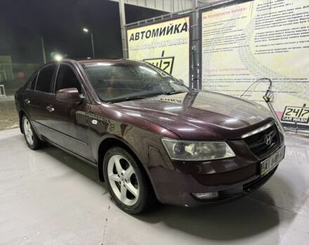 Червоний Хендай Соната, об'ємом двигуна 2.4 л та пробігом 133 тис. км за 8500 $, фото 2 на Automoto.ua