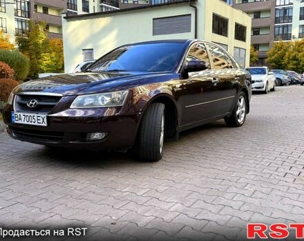 Червоний Хендай Соната, об'ємом двигуна 2.4 л та пробігом 270 тис. км за 6300 $, фото 2 на Automoto.ua