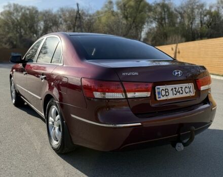 Красный Хендай Соната, объемом двигателя 2 л и пробегом 177 тыс. км за 5500 $, фото 4 на Automoto.ua