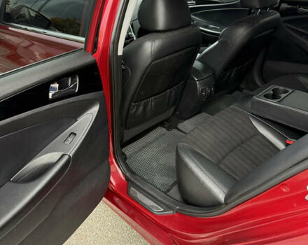 Червоний Хендай Соната, об'ємом двигуна 2.36 л та пробігом 189 тис. км за 8699 $, фото 10 на Automoto.ua