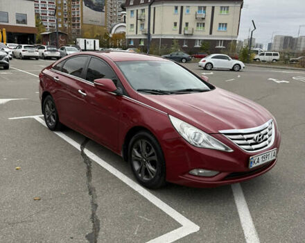 Червоний Хендай Соната, об'ємом двигуна 2.36 л та пробігом 189 тис. км за 8699 $, фото 2 на Automoto.ua