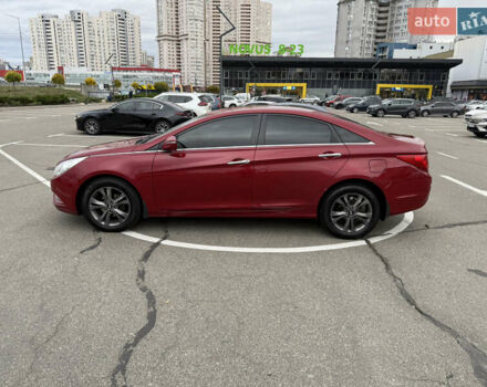 Червоний Хендай Соната, об'ємом двигуна 2.36 л та пробігом 189 тис. км за 8699 $, фото 7 на Automoto.ua