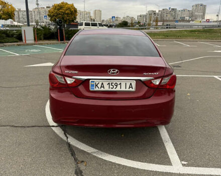 Червоний Хендай Соната, об'ємом двигуна 2.36 л та пробігом 189 тис. км за 8699 $, фото 5 на Automoto.ua