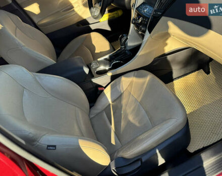 Хендай Соната 2011 в Одессе на Automoto.ua Красный Хендай Соната, объемом двигателя 2.36 л и пробегом 254 тыс. км за 8800 $, фото 7 на Automoto.ua