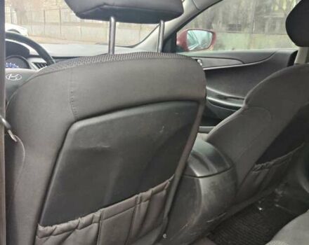 Красный Хендай Соната, объемом двигателя 2 л и пробегом 206 тыс. км за 8500 $, фото 17 на Automoto.ua