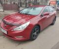 Красный Хендай Соната, объемом двигателя 2 л и пробегом 206 тыс. км за 8500 $, фото 1 на Automoto.ua