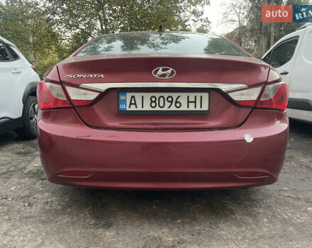 Червоний Хендай Соната, об'ємом двигуна 2.4 л та пробігом 155 тис. км за 5999 $, фото 4 на Automoto.ua