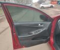 Красный Хендай Соната, объемом двигателя 2 л и пробегом 206 тыс. км за 8500 $, фото 9 на Automoto.ua