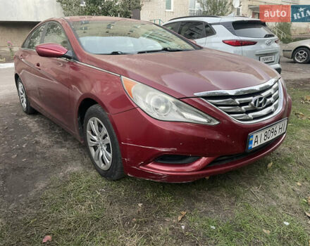 Червоний Хендай Соната, об'ємом двигуна 2.4 л та пробігом 155 тис. км за 5999 $, фото 2 на Automoto.ua