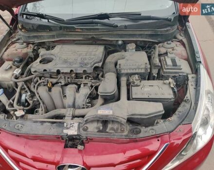 Красный Хендай Соната, объемом двигателя 2 л и пробегом 206 тыс. км за 8500 $, фото 27 на Automoto.ua
