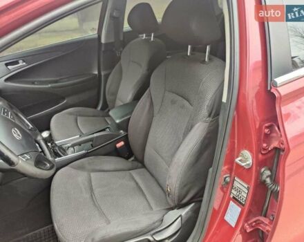 Красный Хендай Соната, объемом двигателя 2 л и пробегом 206 тыс. км за 8500 $, фото 10 на Automoto.ua