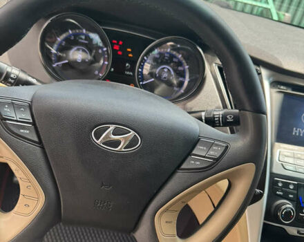 Красный Хендай Соната, объемом двигателя 2.36 л и пробегом 285 тыс. км за 10500 $, фото 8 на Automoto.ua