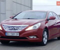 Красный Хендай Соната, объемом двигателя 2.4 л и пробегом 187 тыс. км за 8200 $, фото 6 на Automoto.ua