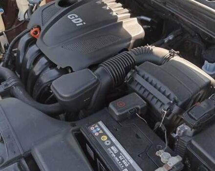 Красный Хендай Соната, объемом двигателя 2.36 л и пробегом 185 тыс. км за 8699 $, фото 7 на Automoto.ua