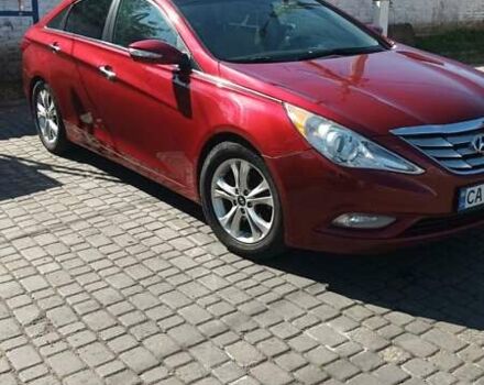 Красный Хендай Соната, объемом двигателя 2.36 л и пробегом 185 тыс. км за 8699 $, фото 5 на Automoto.ua