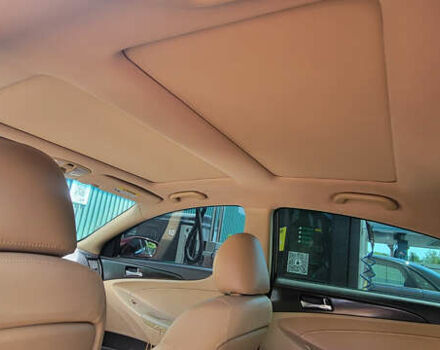 Красный Хендай Соната, объемом двигателя 2.36 л и пробегом 285 тыс. км за 10500 $, фото 3 на Automoto.ua