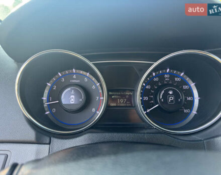 Червоний Хендай Соната, об'ємом двигуна 2.36 л та пробігом 111 тис. км за 9000 $, фото 9 на Automoto.ua