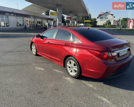 Червоний Хендай Соната, об'ємом двигуна 2.36 л та пробігом 111 тис. км за 9000 $, фото 4 на Automoto.ua