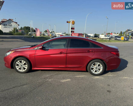 Червоний Хендай Соната, об'ємом двигуна 2.36 л та пробігом 111 тис. км за 9000 $, фото 3 на Automoto.ua