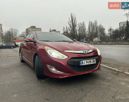 Красный Хендай Соната, объемом двигателя 2.4 л и пробегом 255 тыс. км за 9000 $, фото 6 на Automoto.ua