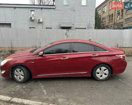 Красный Хендай Соната, объемом двигателя 2.4 л и пробегом 255 тыс. км за 9000 $, фото 3 на Automoto.ua