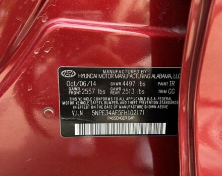 Червоний Хендай Соната, об'ємом двигуна 2.36 л та пробігом 122 тис. км за 11500 $, фото 12 на Automoto.ua