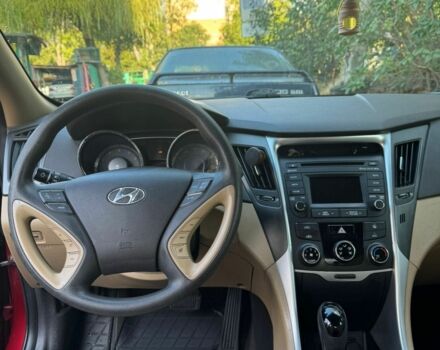 Красный Хендай Соната, объемом двигателя 2.4 л и пробегом 104 тыс. км за 9000 $, фото 15 на Automoto.ua