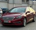 Червоний Хендай Соната, об'ємом двигуна 2.4 л та пробігом 141 тис. км за 8940 $, фото 1 на Automoto.ua