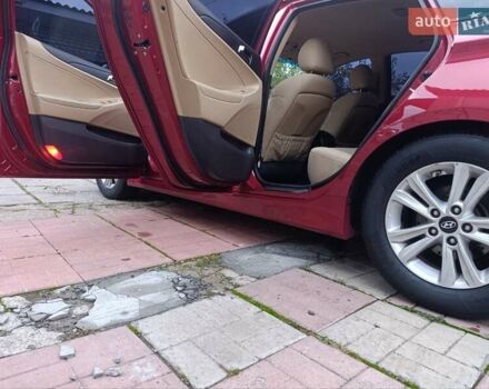 Красный Хендай Соната, объемом двигателя 2.36 л и пробегом 184 тыс. км за 6900 $, фото 13 на Automoto.ua