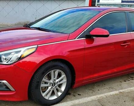 Красный Хендай Соната, объемом двигателя 2.4 л и пробегом 154 тыс. км за 10000 $, фото 1 на Automoto.ua