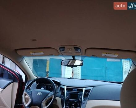 Красный Хендай Соната, объемом двигателя 2.36 л и пробегом 184 тыс. км за 6900 $, фото 14 на Automoto.ua