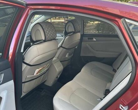 Красный Хендай Соната, объемом двигателя 2.36 л и пробегом 280 тыс. км за 8500 $, фото 9 на Automoto.ua