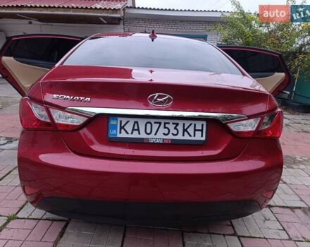 Красный Хендай Соната, объемом двигателя 2.36 л и пробегом 184 тыс. км за 6900 $, фото 17 на Automoto.ua