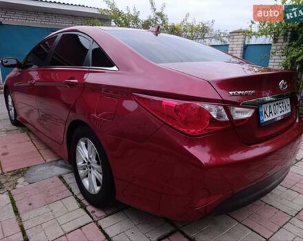 Красный Хендай Соната, объемом двигателя 2.36 л и пробегом 184 тыс. км за 6900 $, фото 7 на Automoto.ua