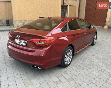 Червоний Хендай Соната, об'ємом двигуна 2.36 л та пробігом 210 тис. км за 9757 $, фото 5 на Automoto.ua