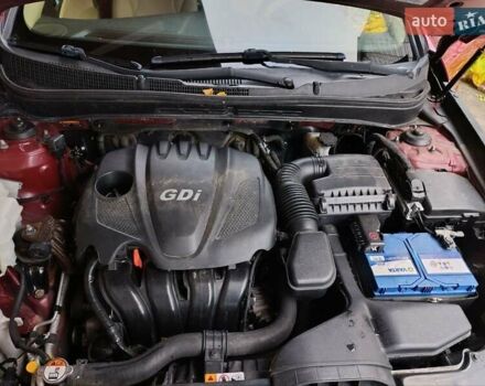 Красный Хендай Соната, объемом двигателя 2.36 л и пробегом 184 тыс. км за 6900 $, фото 23 на Automoto.ua