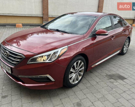 Червоний Хендай Соната, об'ємом двигуна 2.36 л та пробігом 210 тис. км за 9757 $, фото 7 на Automoto.ua