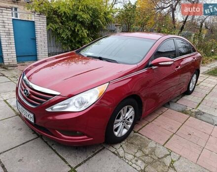 Красный Хендай Соната, объемом двигателя 2.36 л и пробегом 183 тыс. км за 6500 $, фото 14 на Automoto.ua