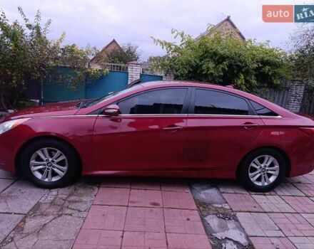 Красный Хендай Соната, объемом двигателя 2.36 л и пробегом 184 тыс. км за 6900 $, фото 8 на Automoto.ua