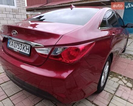 Красный Хендай Соната, объемом двигателя 2.36 л и пробегом 184 тыс. км за 6900 $, фото 6 на Automoto.ua