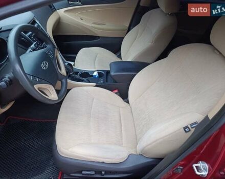 Красный Хендай Соната, объемом двигателя 2.36 л и пробегом 184 тыс. км за 6900 $, фото 20 на Automoto.ua